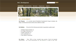 Desktop Screenshot of mcdevelopment.net